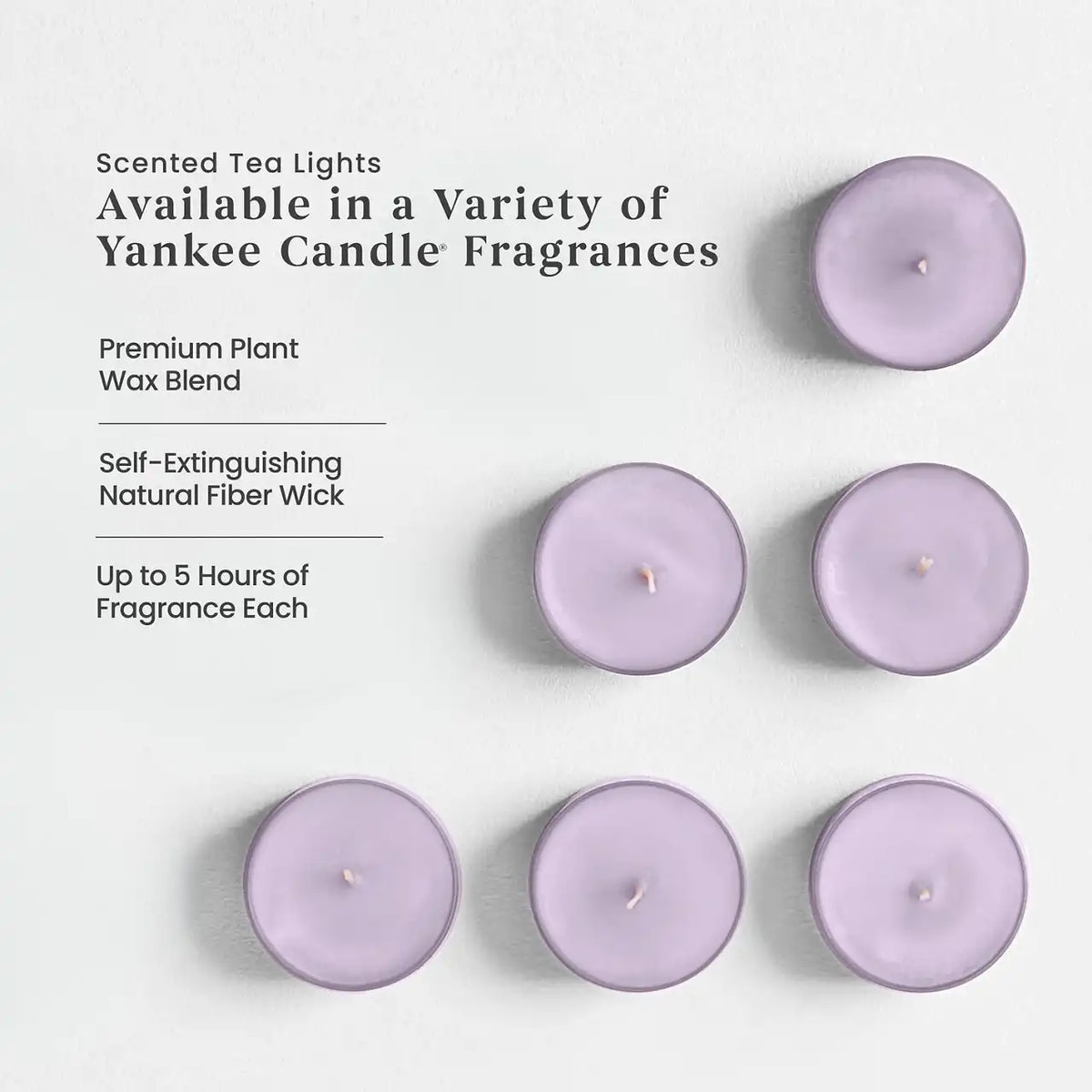 Lemon Lavender Tea Light Candles