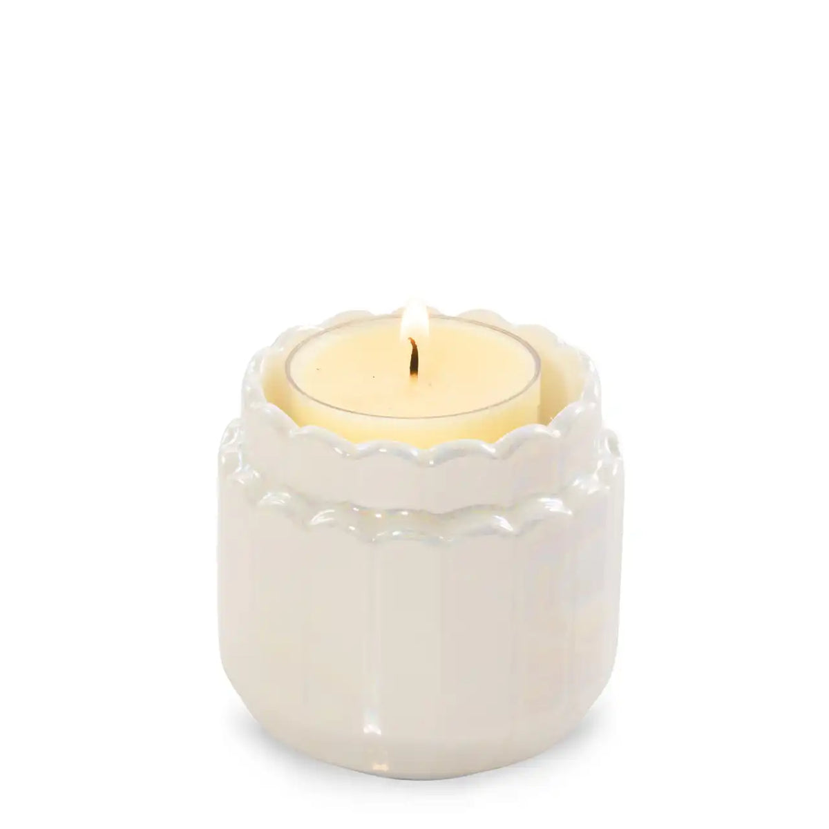 Lustra Shell Tea Light Candle Holder Tea Light Candle Holders