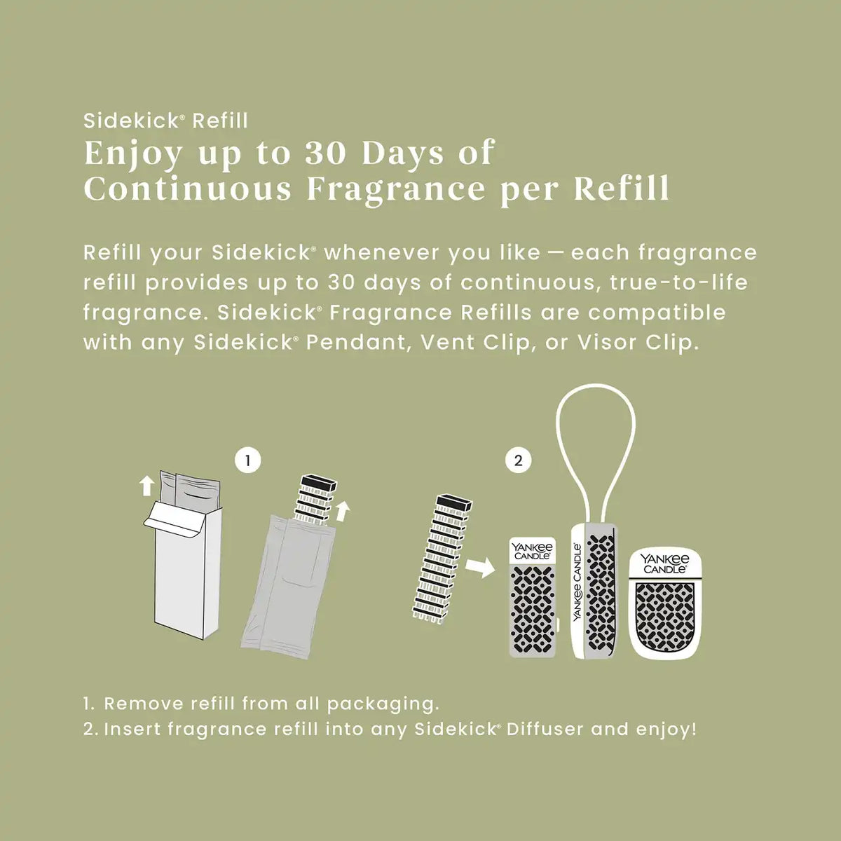 Sage & Citrus Sidekick® 2-Pack Fragrance Refills