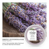 Dried Lavender & Oak Easy MeltCup