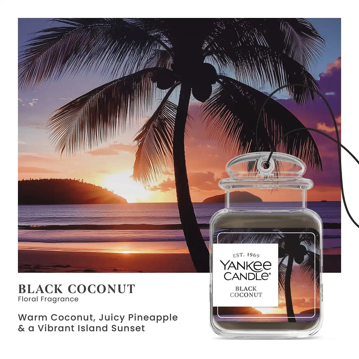 Black Coconut Car Jar® Ultimate