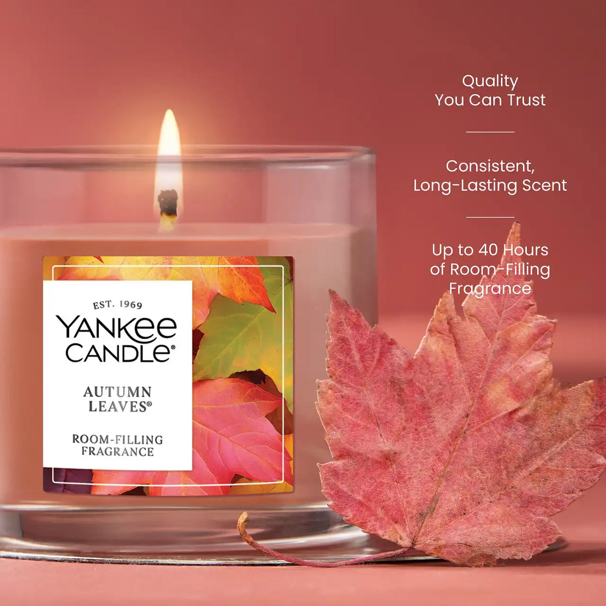 Autumn Leaves® Small Tumbler Candle