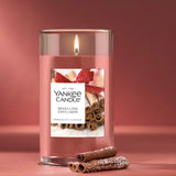 Sparkling Cinnamon Signature Medium Pillar Candles