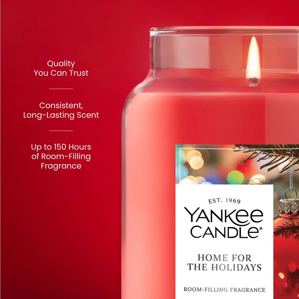 Home for the Holidays Original Large Jar Candle